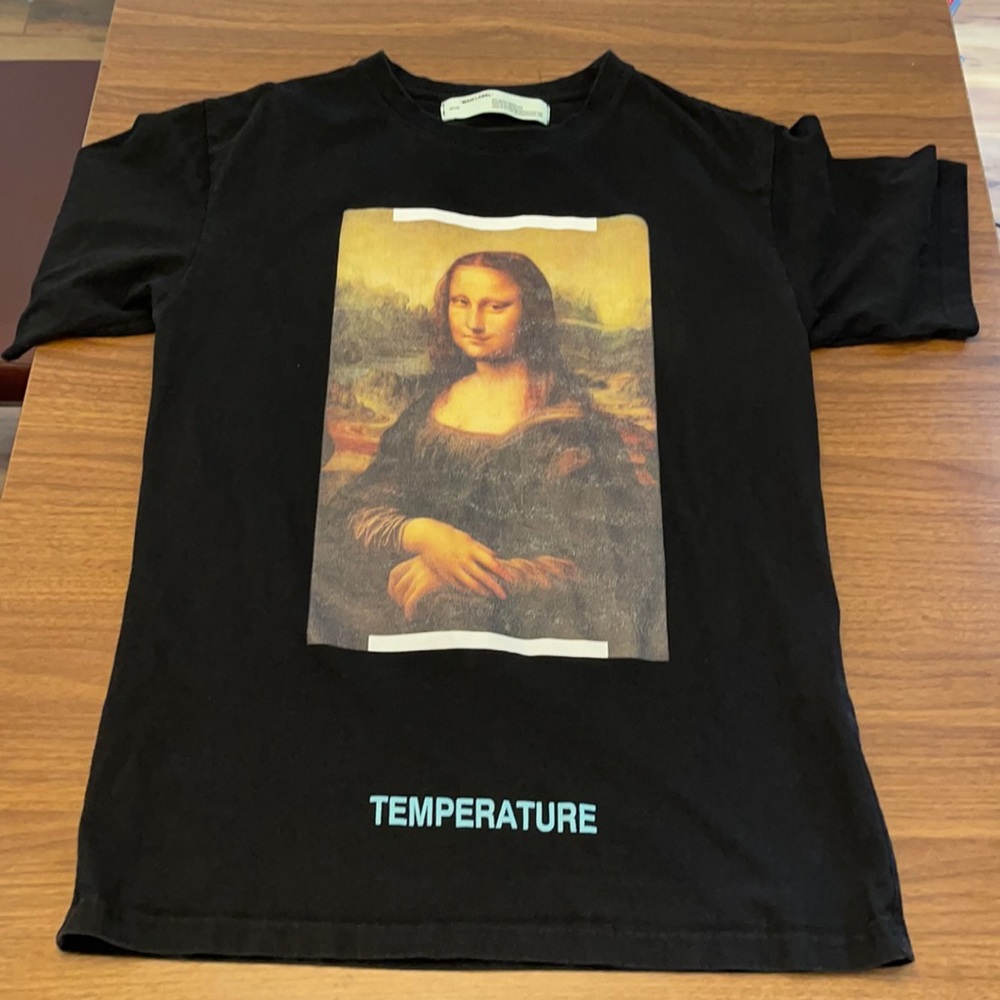 Off white Mona Lisa t shirt
